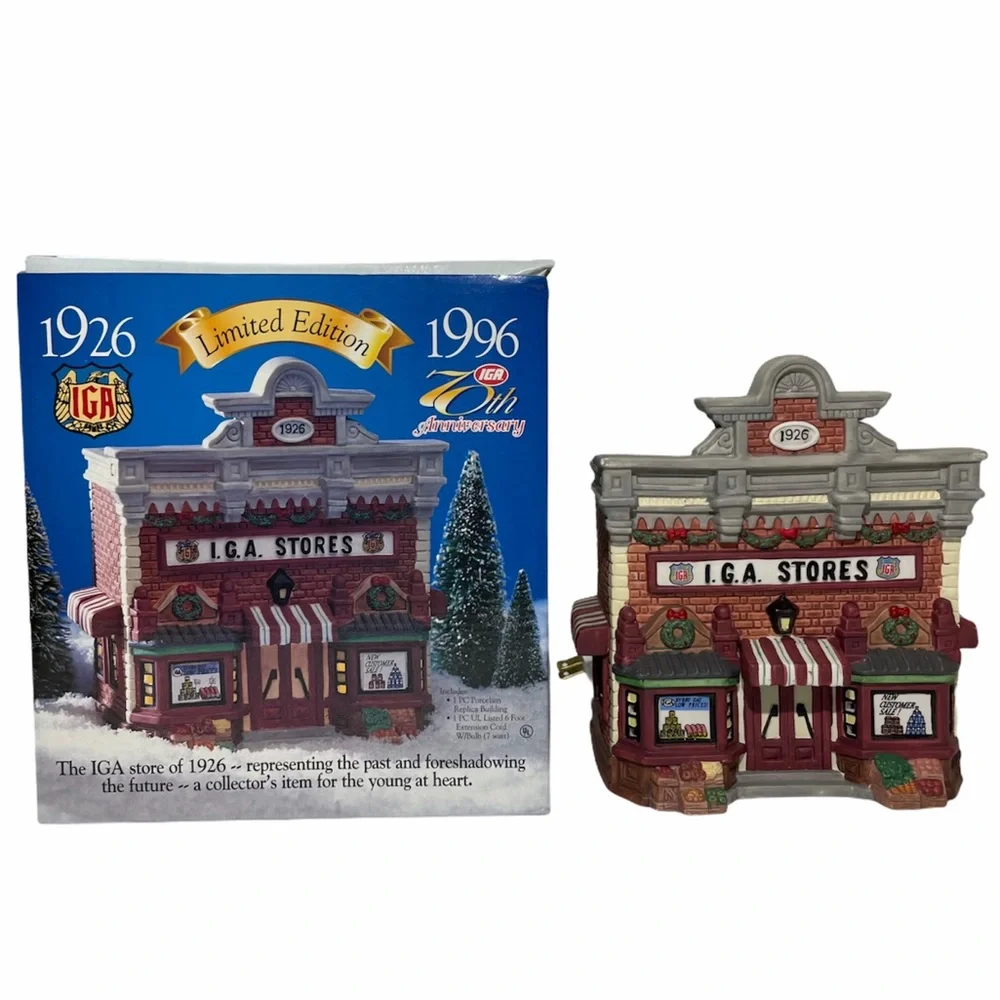 Vintage iga christmas